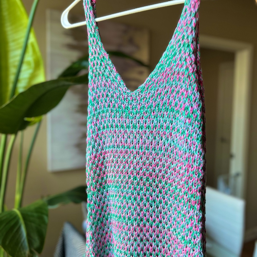 Vici Multicolor Knit Midi Dress